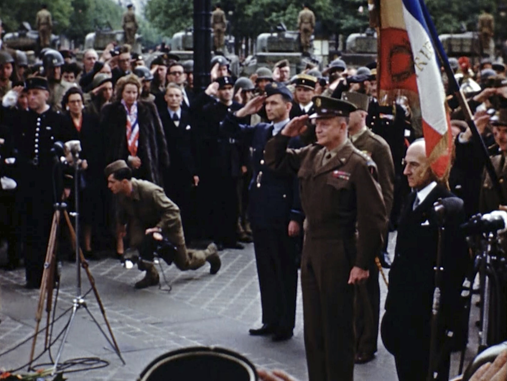 D-Day in color